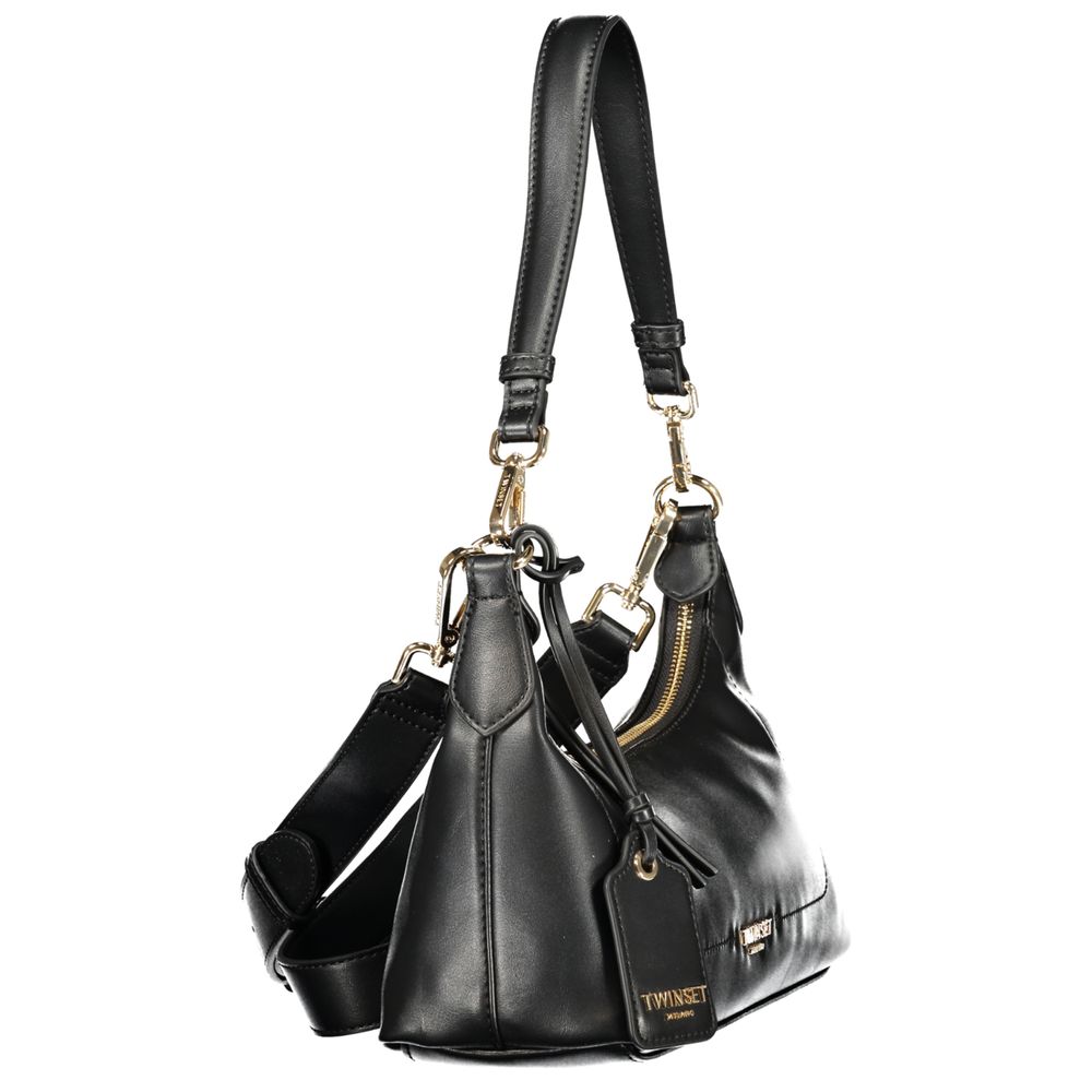 Twinset Black Polyurethane Women's Bag