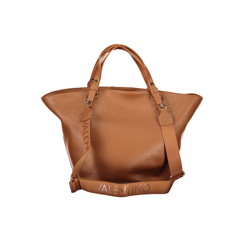 Mario Valentino Brown Polyurethane Women's Bag
