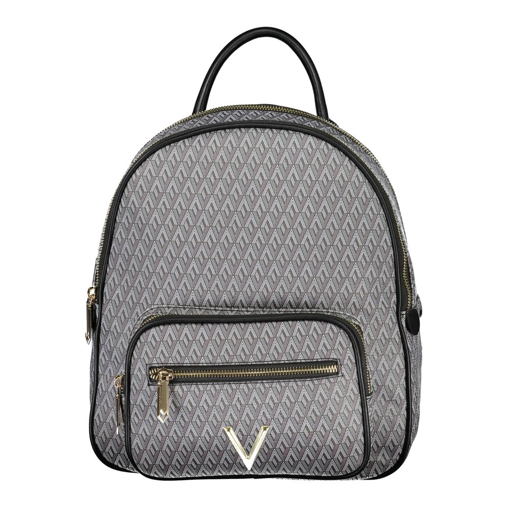 Mario Valentino Black Polyurethane Women's Backpack Mario Valentino