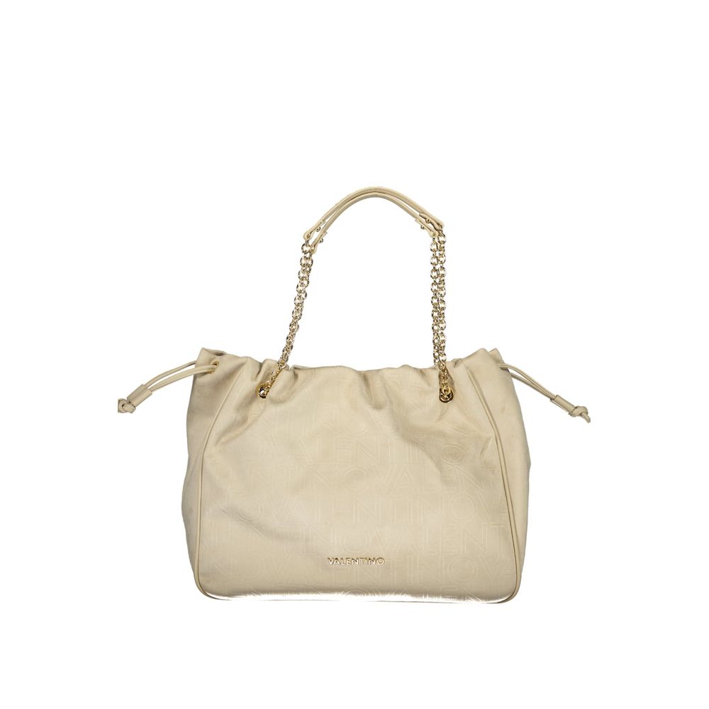 Mario Valentino Beige Polyurethane Women's Bag
