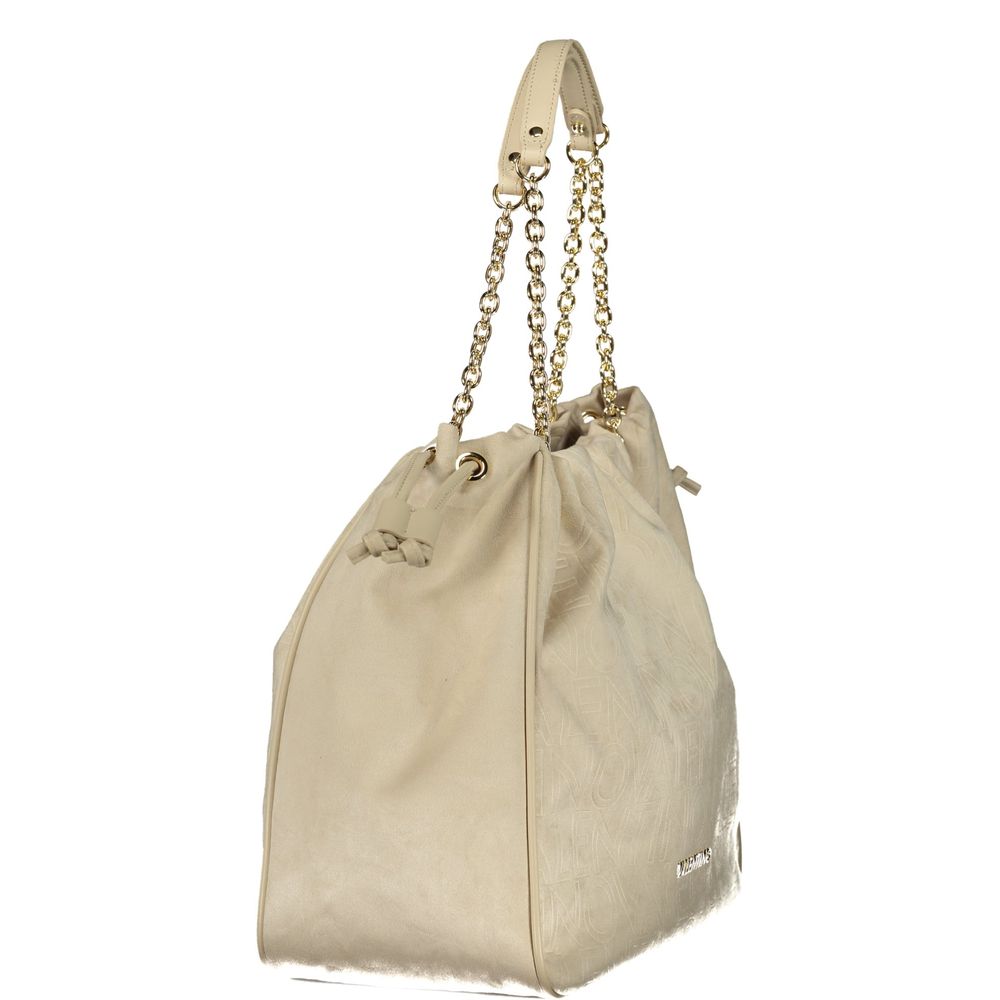 Mario Valentino Beige Polyurethane Women's Bag