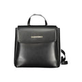 Mario Valentino Black Polyurethane Women's Backpack
