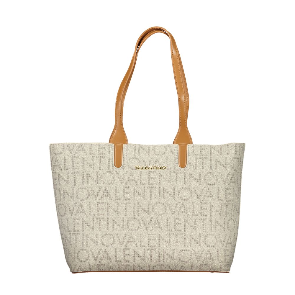 Mario Valentino Beige Polyurethane Womens Bag