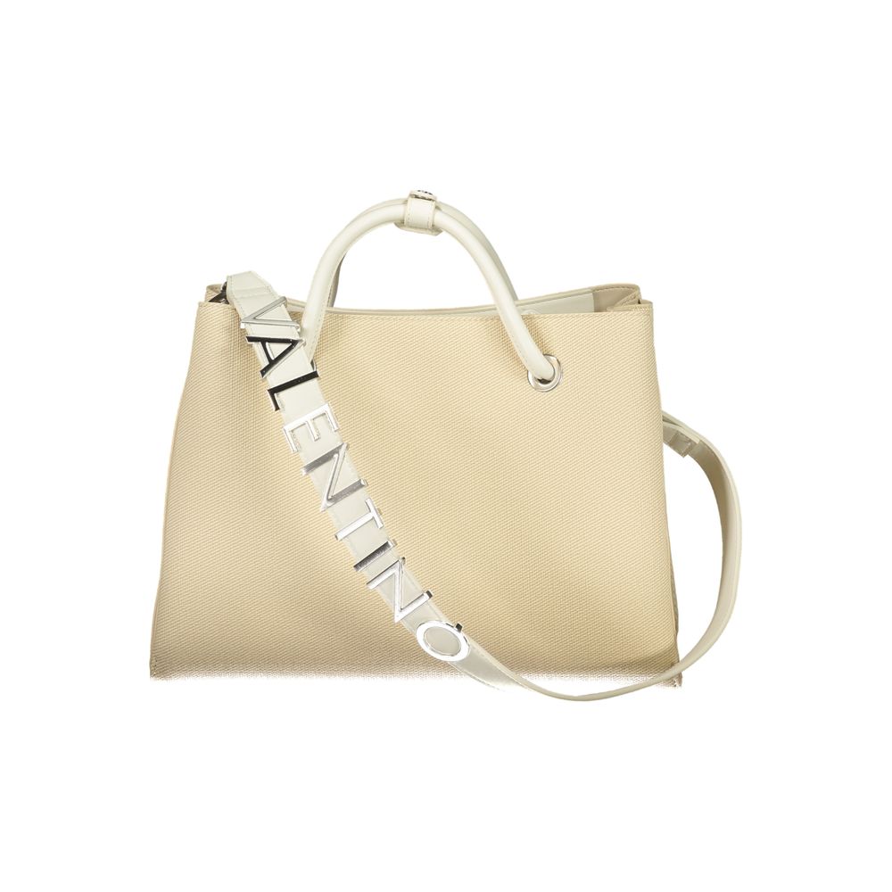 Mario Valentino Beige Polyurethane Women's Bag