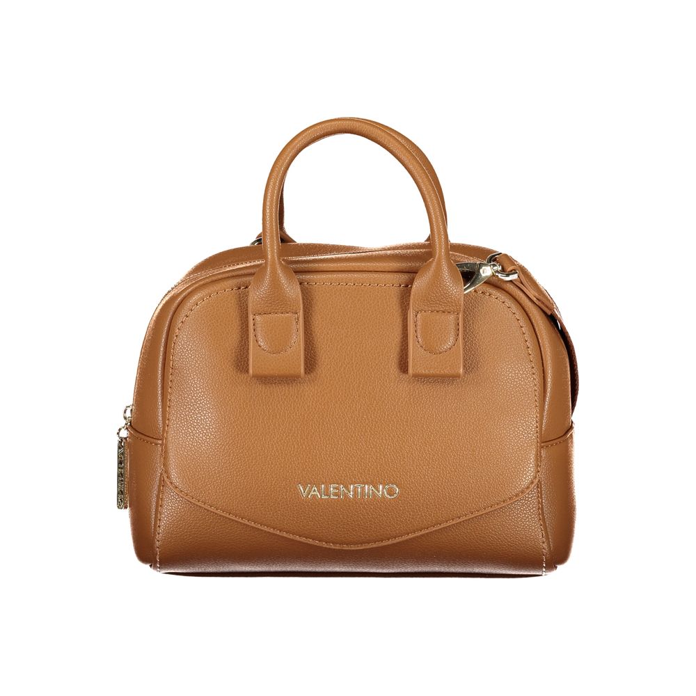 Mario Valentino Brown Polyurethane Women's Bag