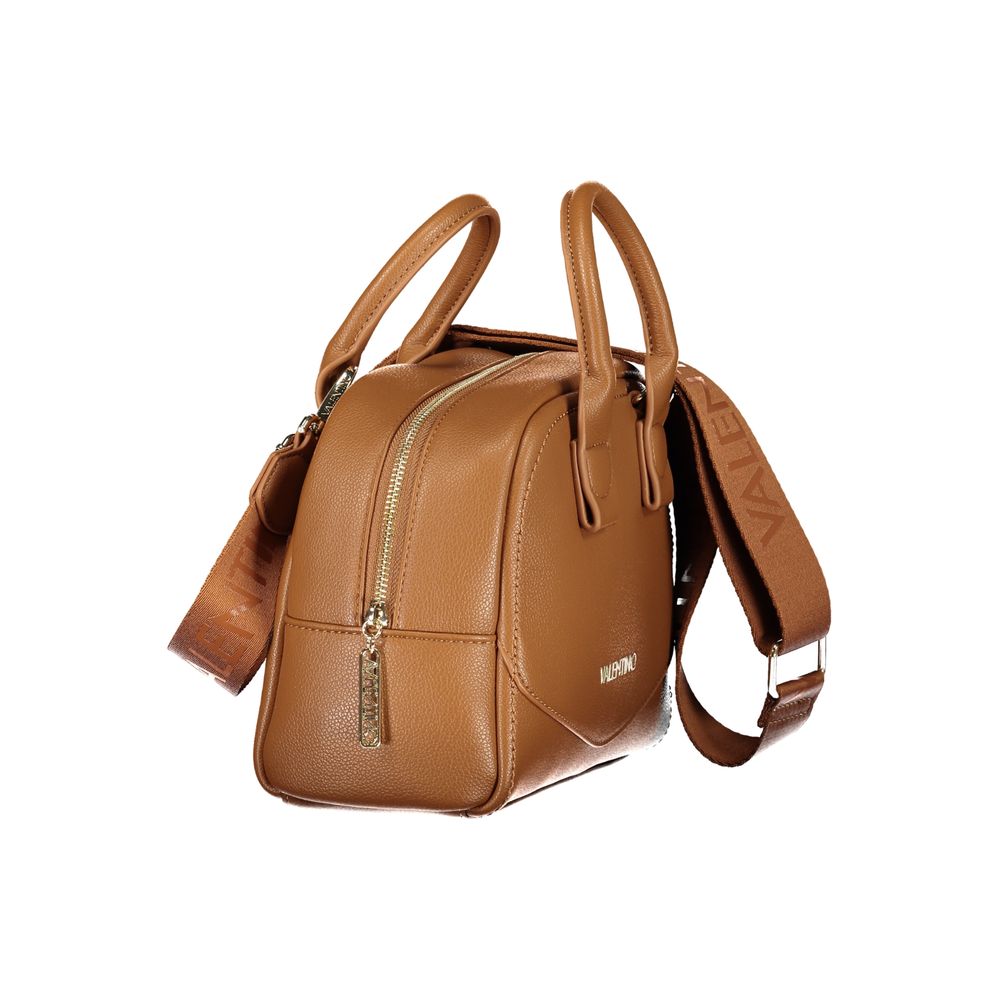 Mario Valentino Brown Polyurethane Women's Bag