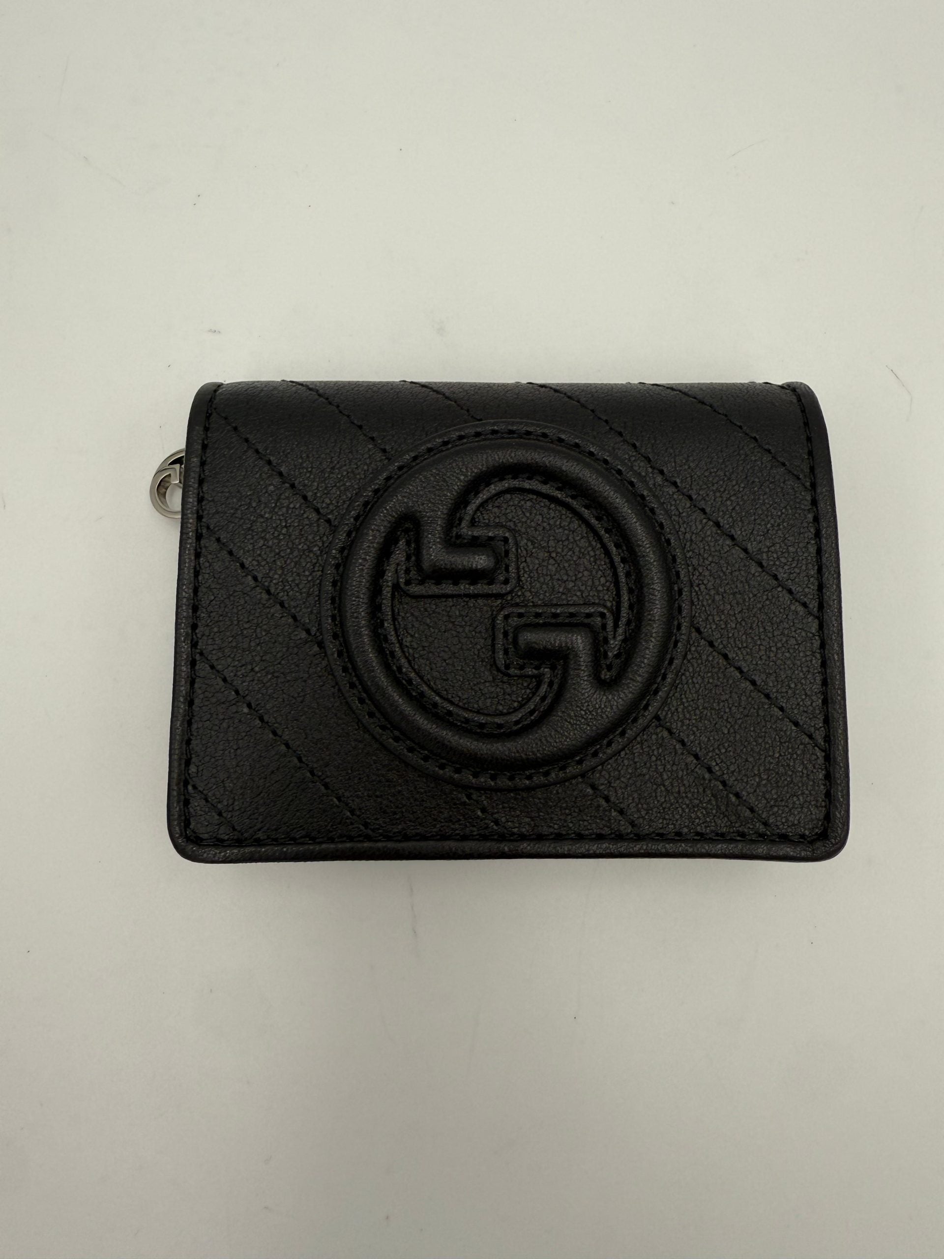 Gucci GUCCI GG BLONDIE Black Compact Wallet