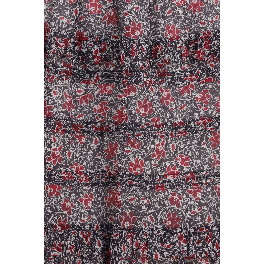 Isabel Marant Étoile Purple Cotton Long Skirt