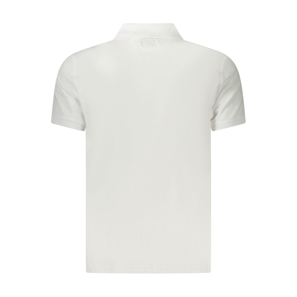 U.S. Grand Polo White Cotton Men's Polo Shirt
