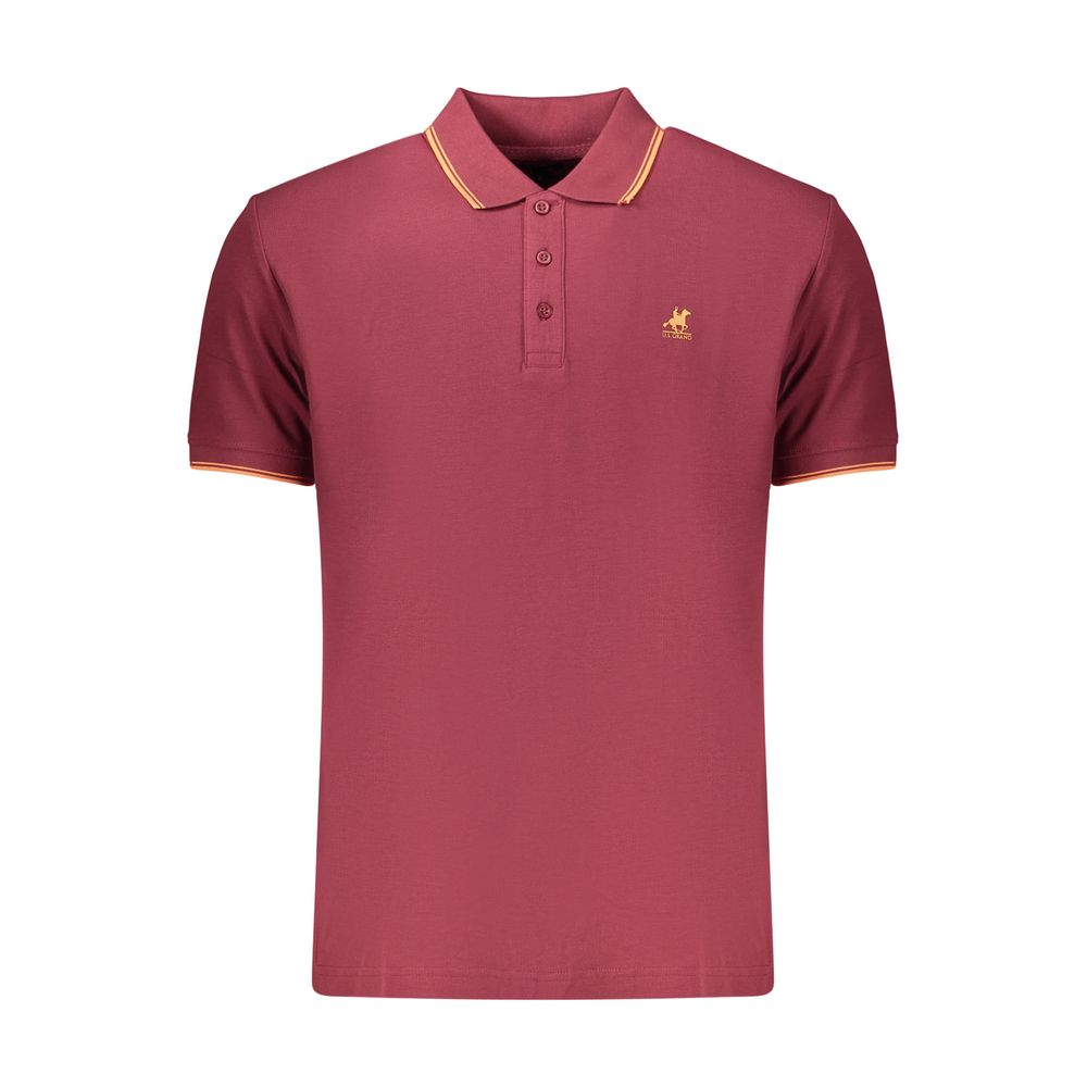 U.S. Grand Polo Rosso Cotton Men's Polo