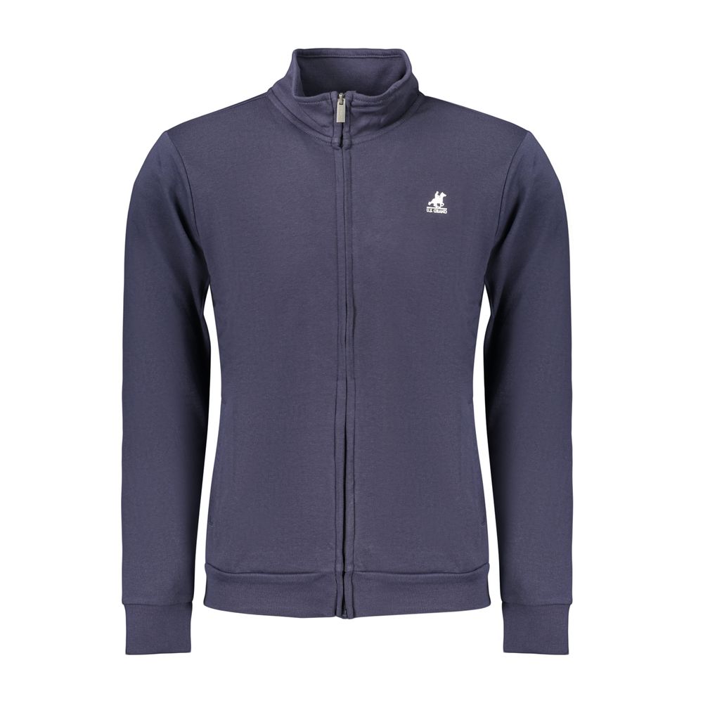 U.S. Grand Polo Blue Cotton Men's Sweatshirt