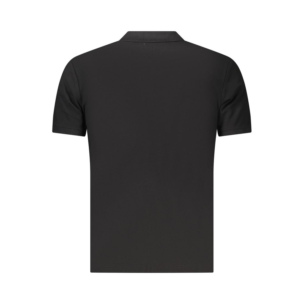 U.S. Grand Polo Black Cotton Men's Polo Shirt