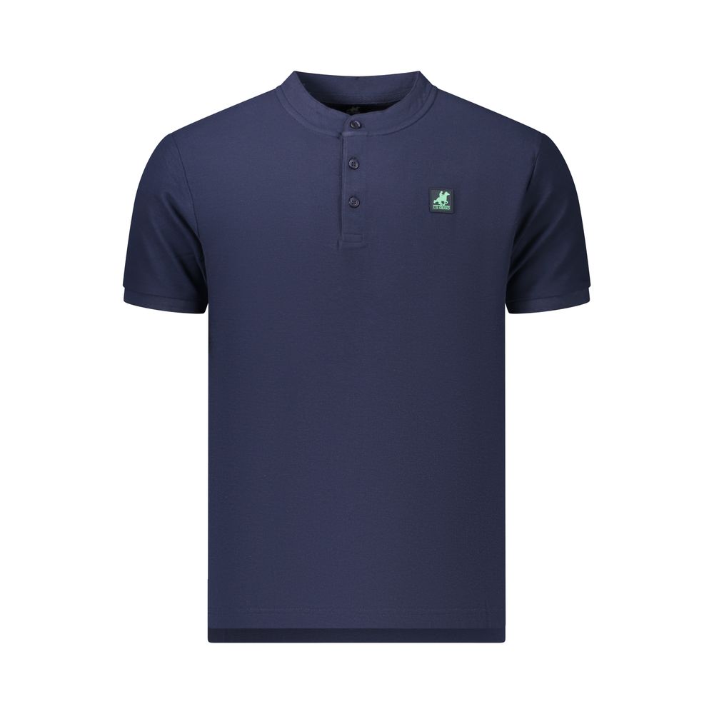 U.S. Grand Polo Blue Cotton Men's Polo
