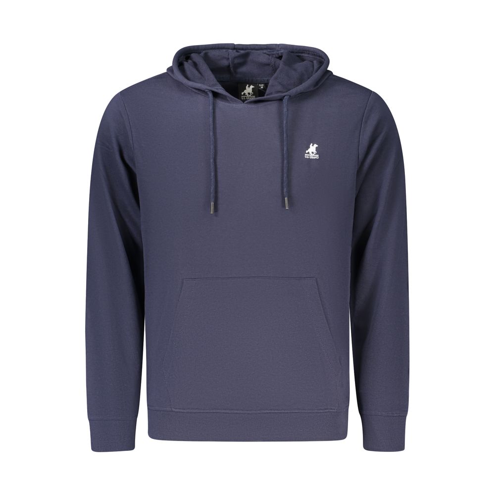 U.S. Grand Polo Blue Cotton Men's Sweatshirt