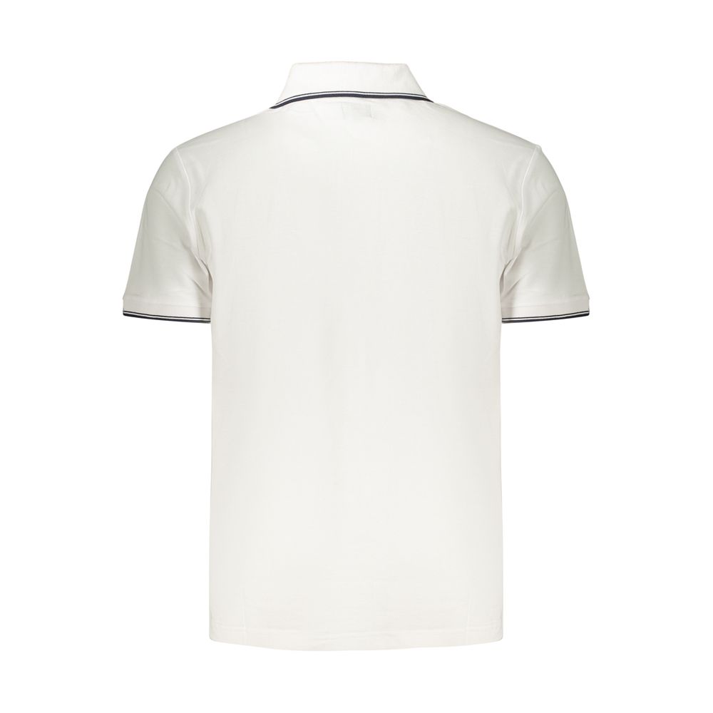 U.S. Grand Polo White Cotton Men's Polo Shirt