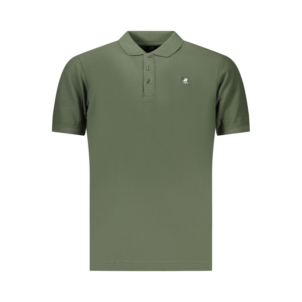 U.S. Grand Polo Green Cotton Men's Polo Shirt