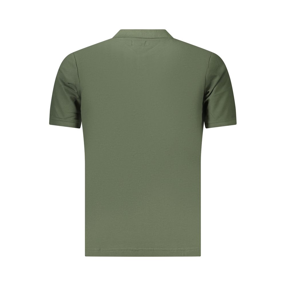 U.S. Grand Polo Green Cotton Men's Polo Shirt