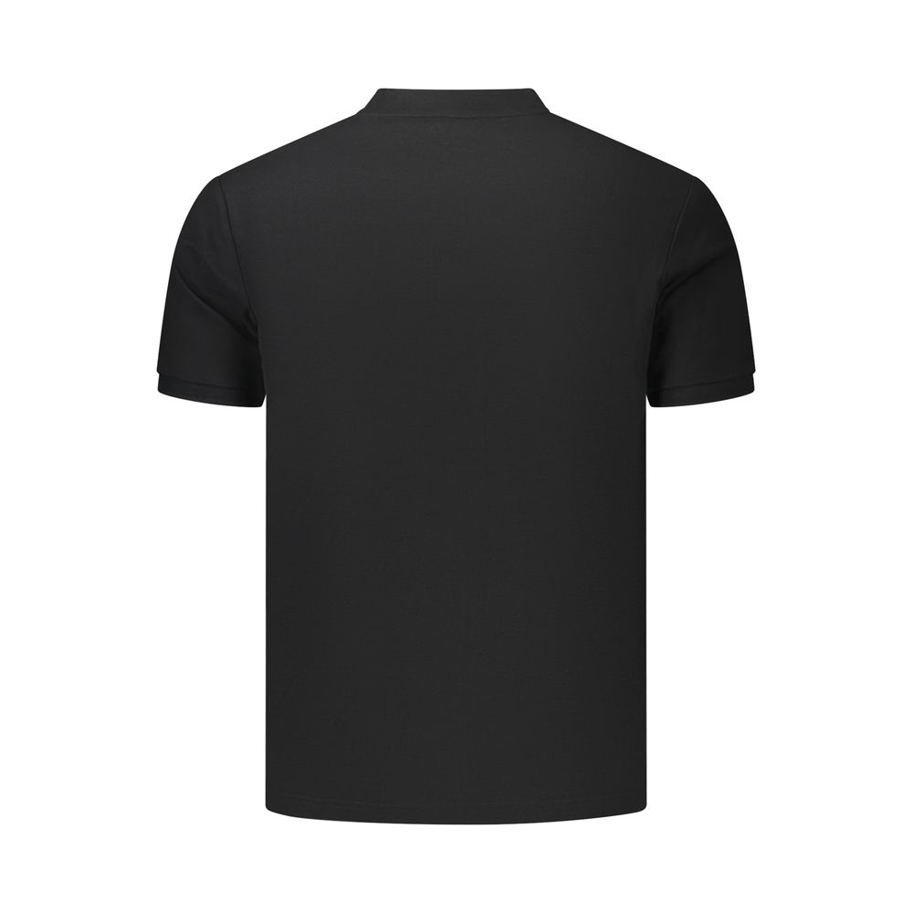 U.S. Grand Polo Black Cotton Men's Polo Shirt