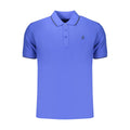 U.S. Grand Polo Blue Cotton Men's Polo Shirt