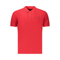 U.S. Grand Polo Red Cotton Men Polo