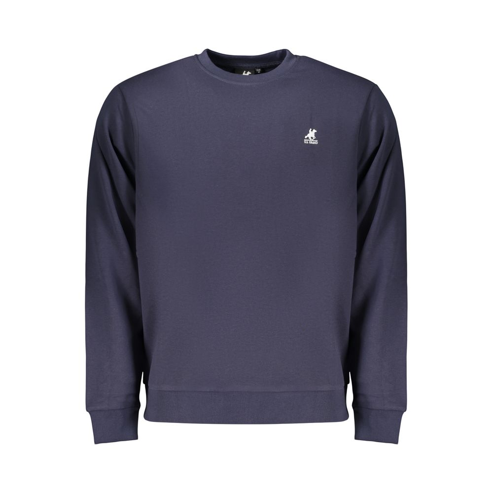 U.S. Grand Polo Blue Cotton Men Sweatshirt