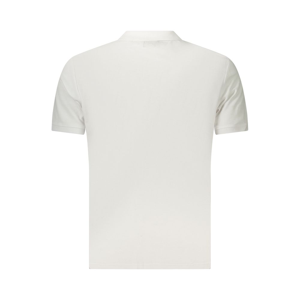 U.S. Grand Polo White Cotton Men's Polo Shirt