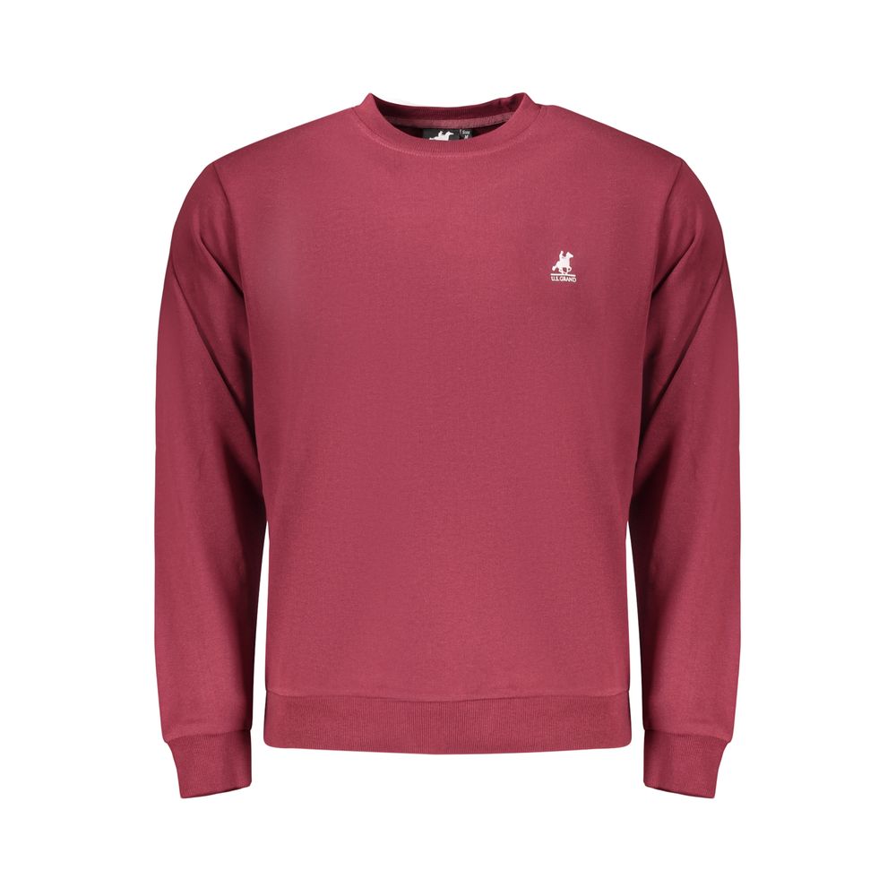 U.S. Grand Polo Red Cotton Men's Sweatshirt