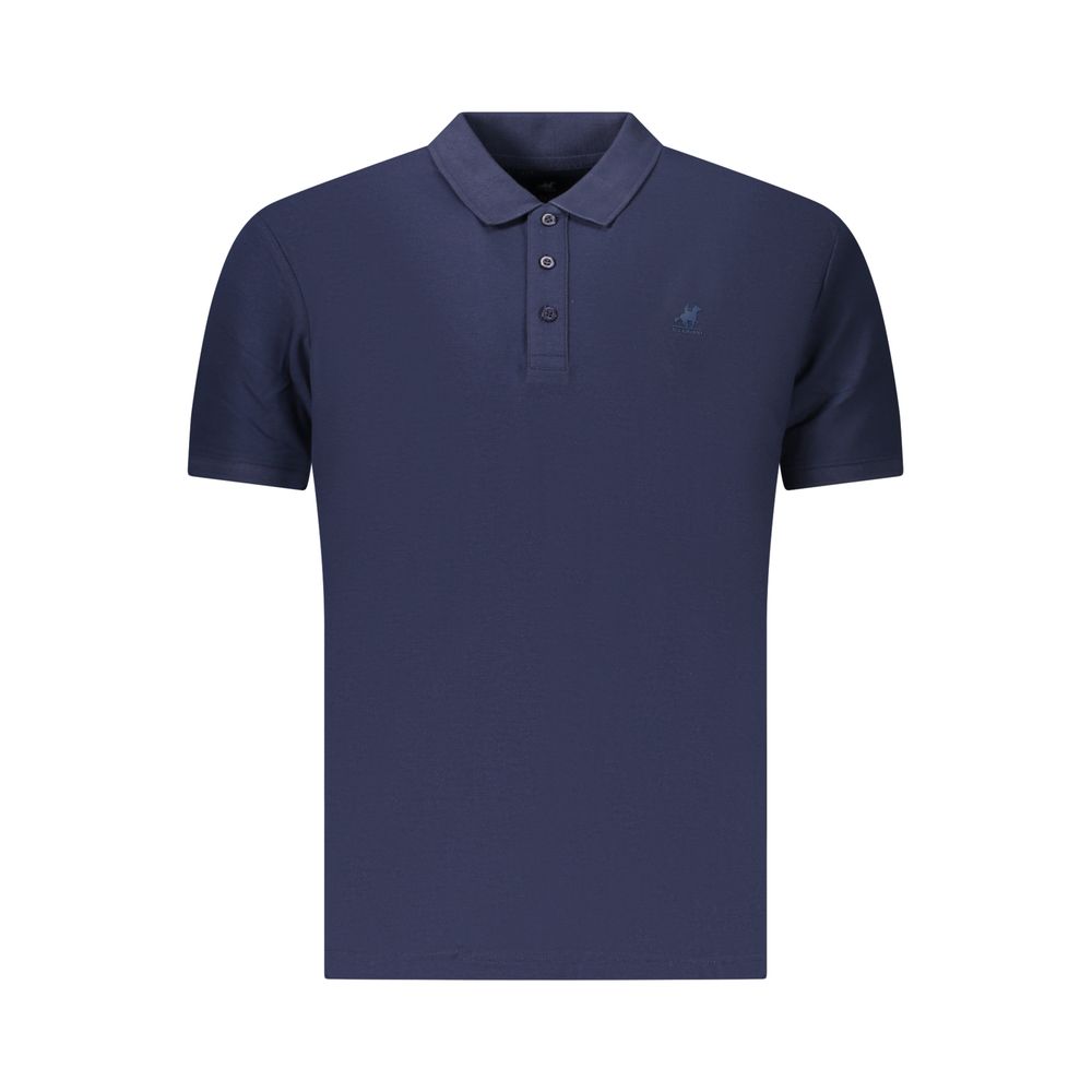 U.S. Grand Polo Blue Cotton Men's Polo Shirt