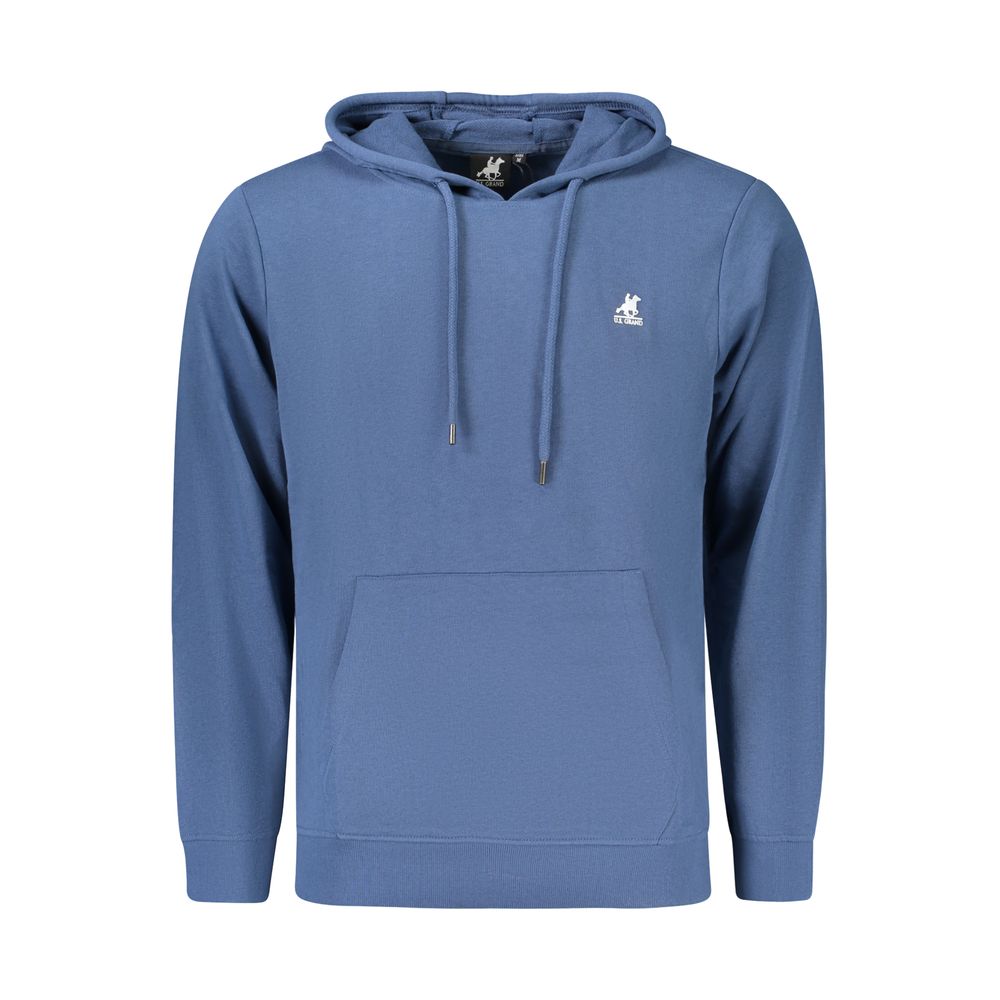 U.S. Grand Polo Blue Cotton Men's Sweatshirt