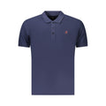 U.S. Grand Polo Blue Cotton Mens Polo Shirt