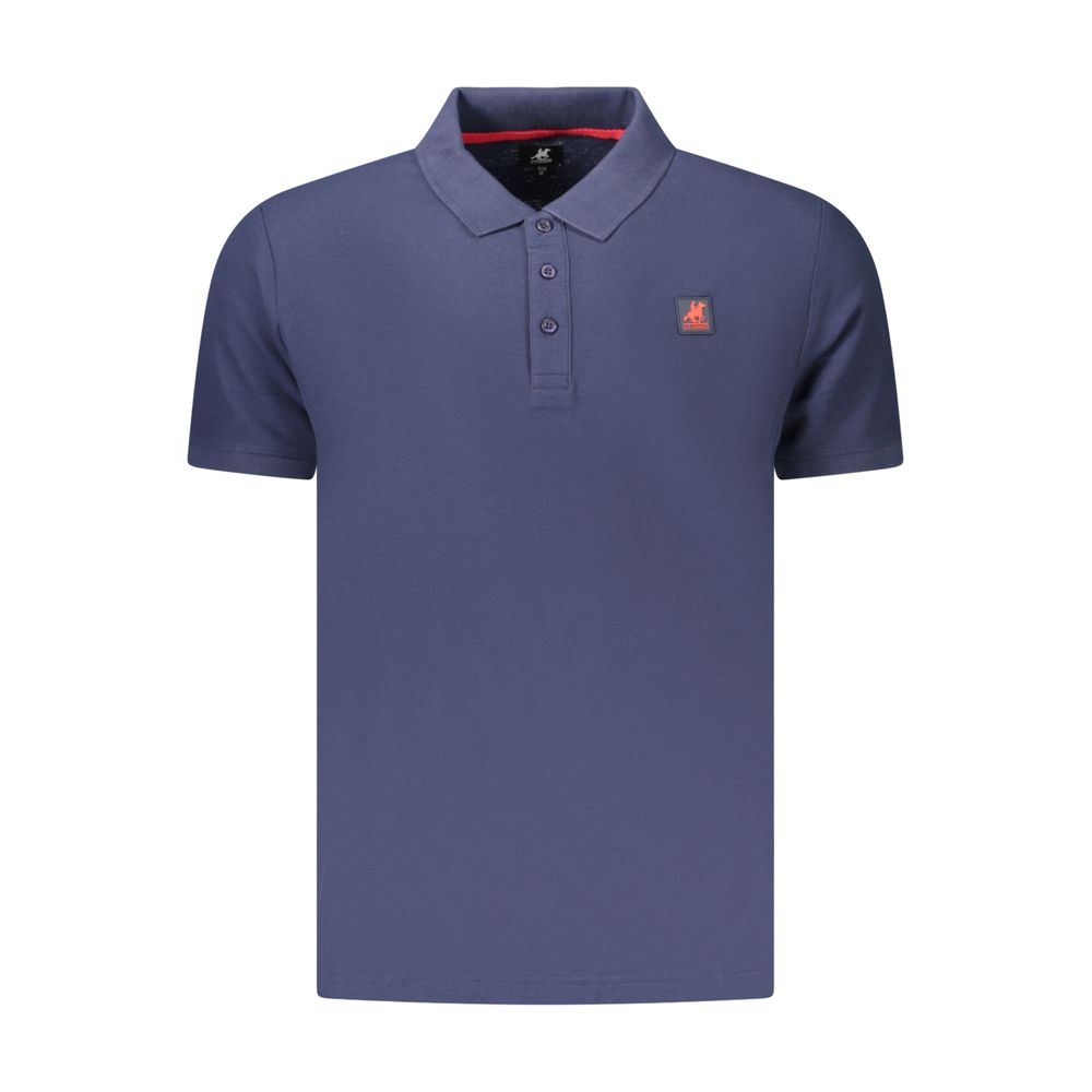 U.S. Grand Polo Blue Cotton Men's Polo Shirt