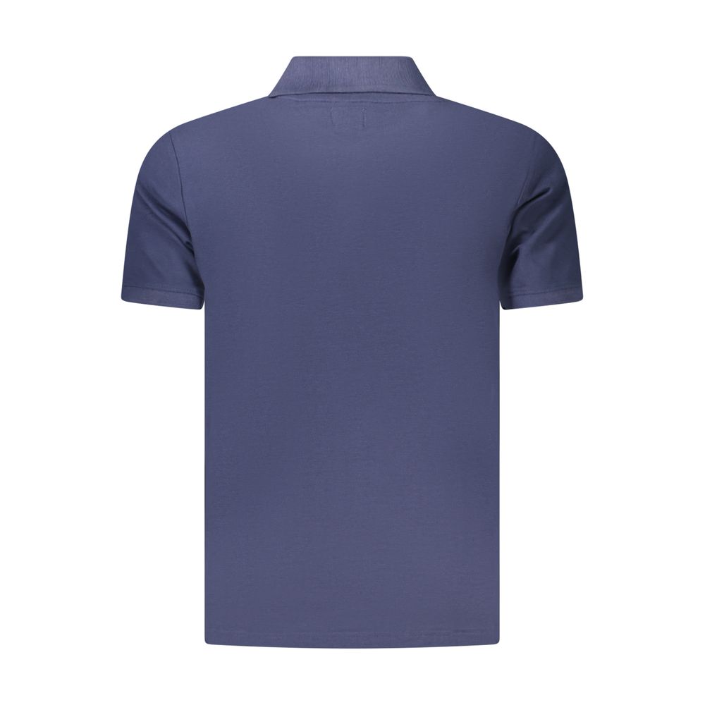 U.S. Grand Polo Blue Cotton Men's Polo Shirt
