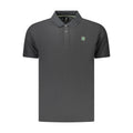 U.S. Grand Polo Black Cotton Men's Polo Shirt