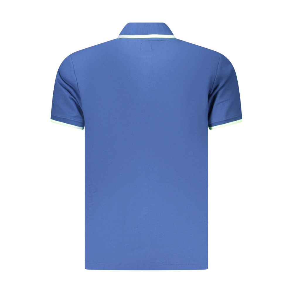 U.S. Grand Polo Blue Cotton Men Polo Shirt