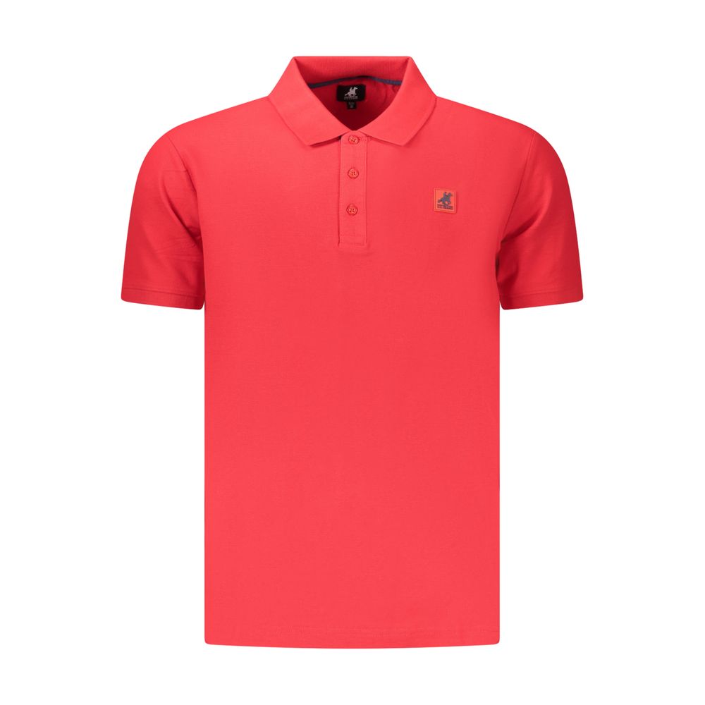 U.S. Grand Polo Red Cotton Men's Polo Shirt