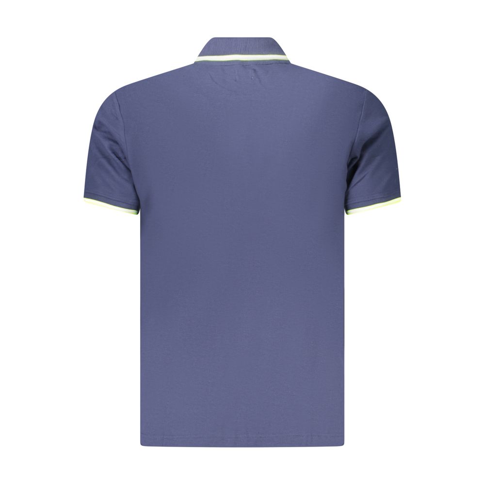 U.S. Grand Polo Blue Cotton Mens Polo Shirt