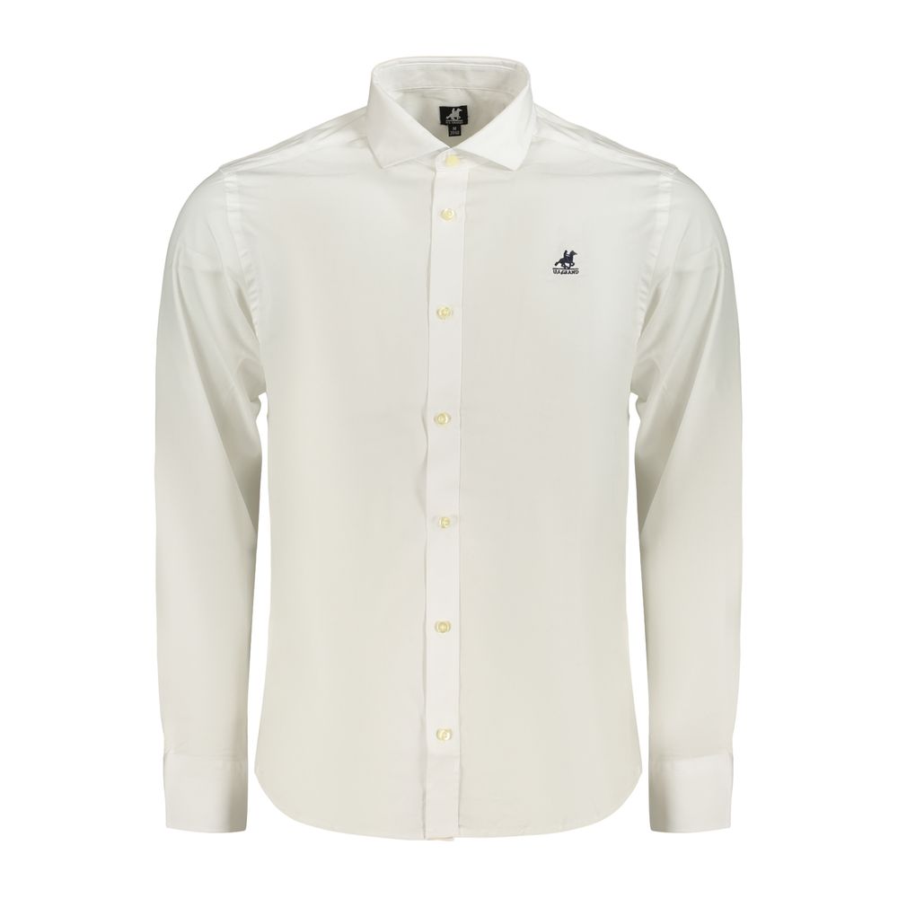 U.S. Grand Polo Bianco Cotton Men's Shirt