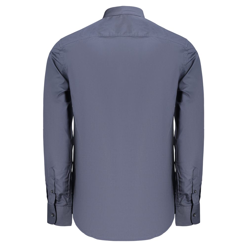 U.S. Grand Polo Blue Cotton Men's Shirt