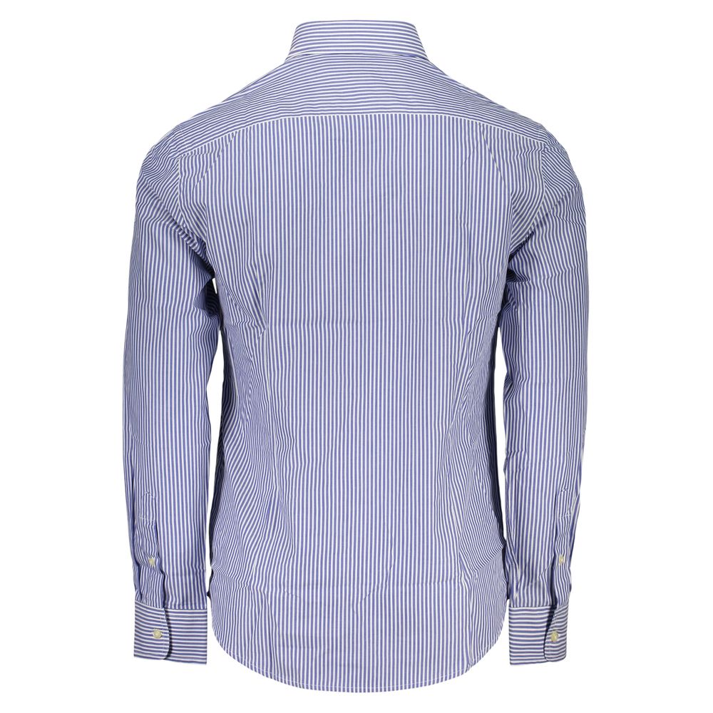 U.S. Grand Polo Blue Cotton Men's Shirt