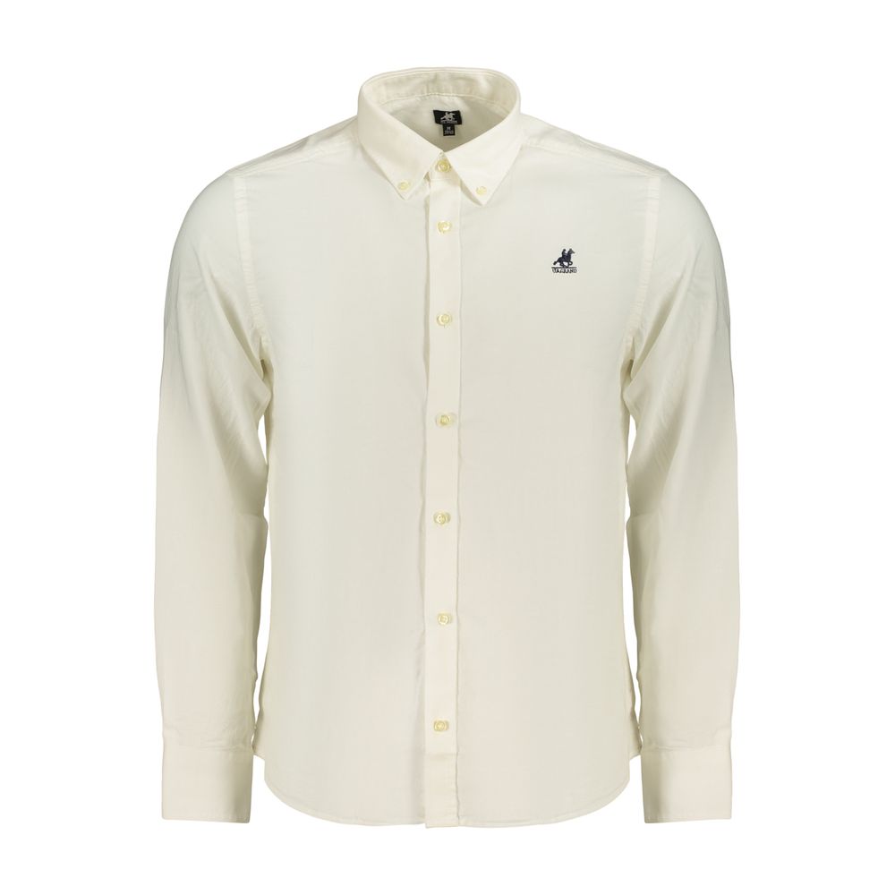 U.S. Grand Polo Bianco Cotton Men's Shirt