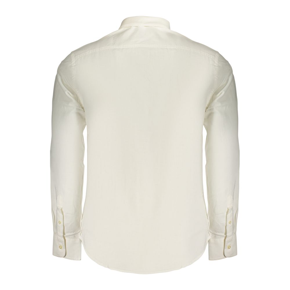 U.S. Grand Polo Bianco Cotton Men's Shirt