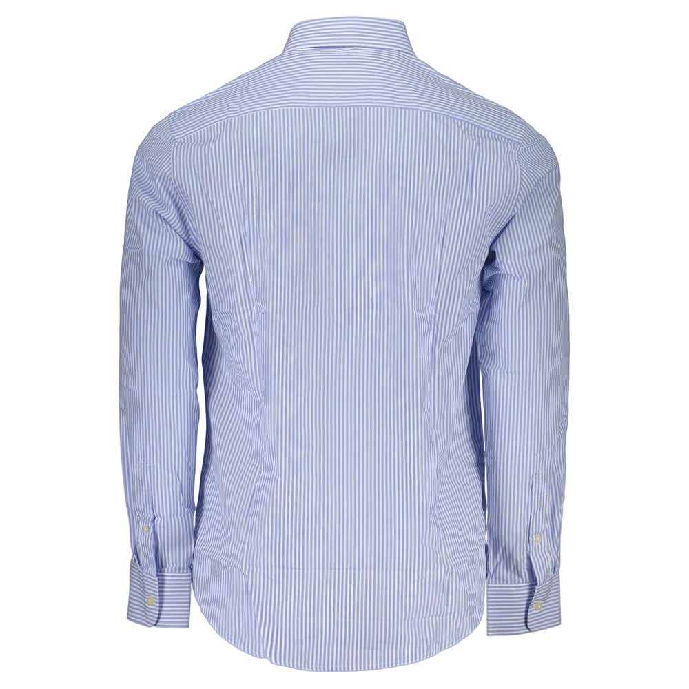 U.S. Grand Polo Azzurro Cotton Mens Shirt