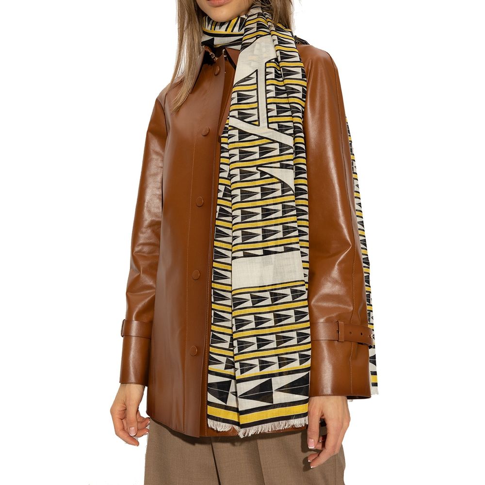 Lanvin Bicolor Wool Foulard Lanvin