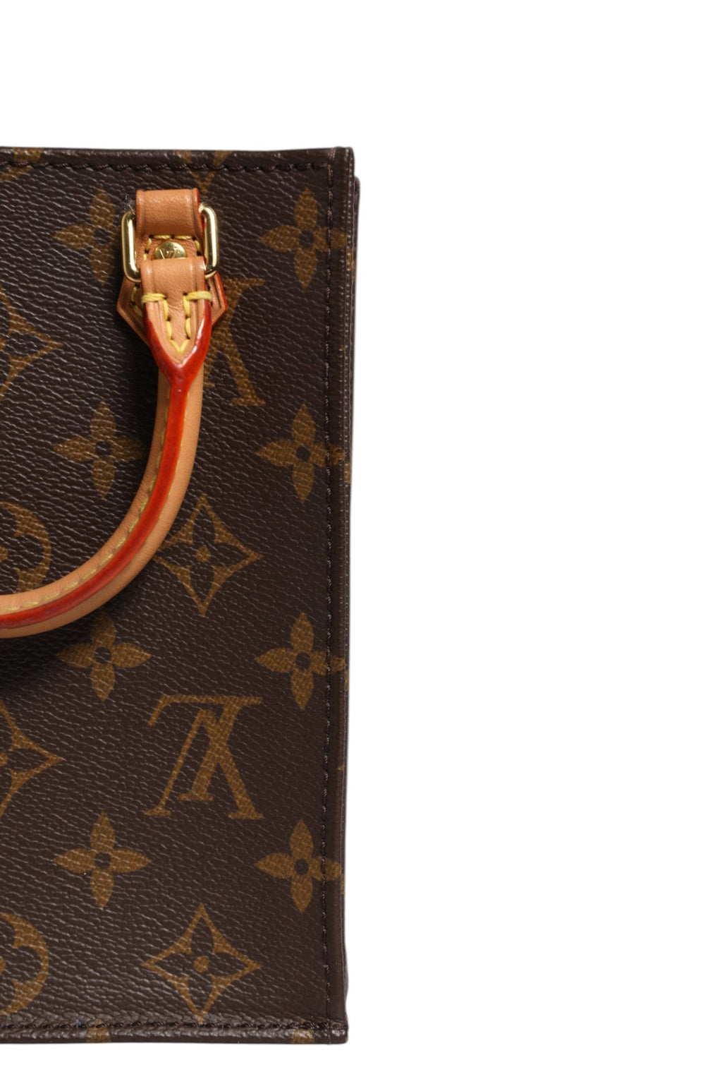 Louis Vuitton Monogram Canvas Petit Sac Plat Bag