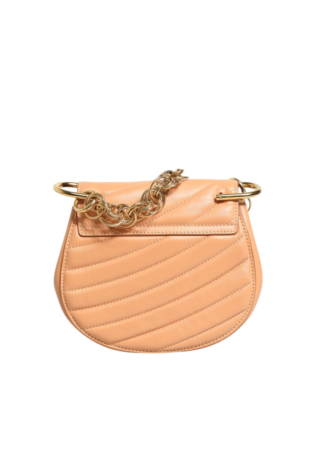 Chloé Quilted Calfskin Leather Drew Bijou Shoulder Bag