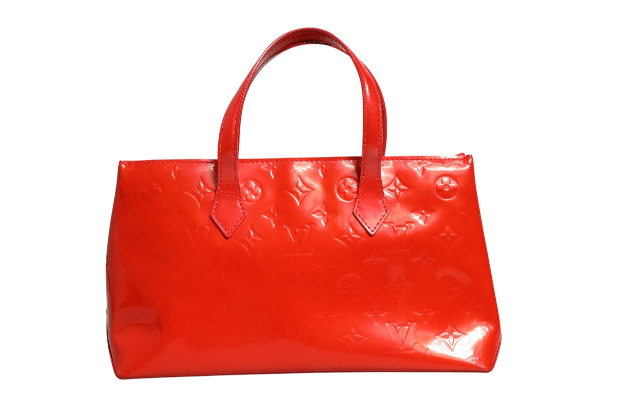Louis Vuitton Red Monogram Vernis Wilshire PM