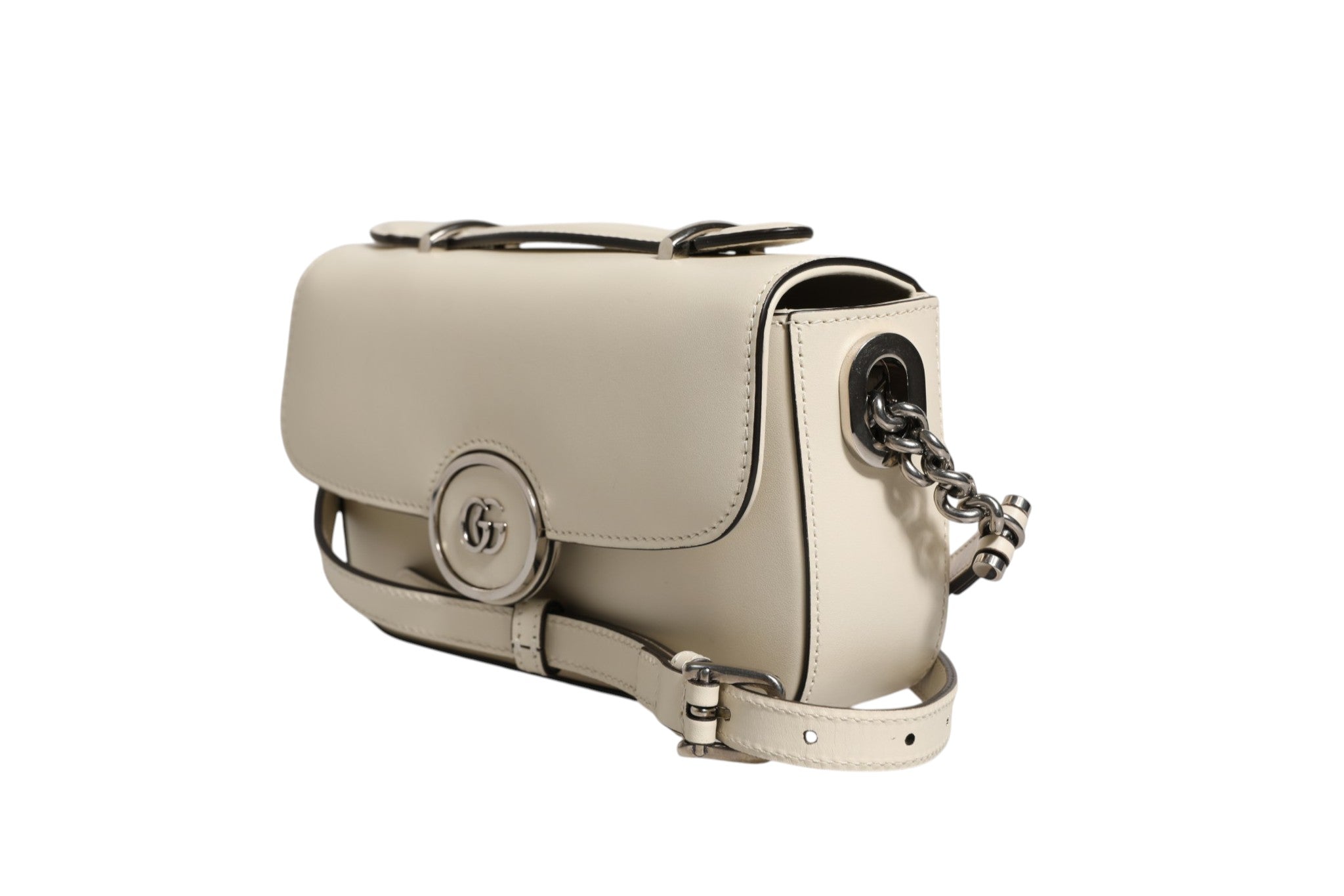 Gucci Petite GG Flap Shoulder Bag