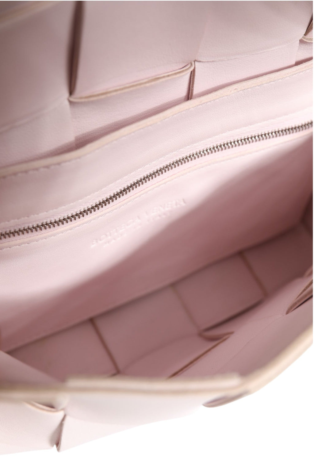 Bottega Veneta Pink Intrecciato Cassette Shoulder Bag