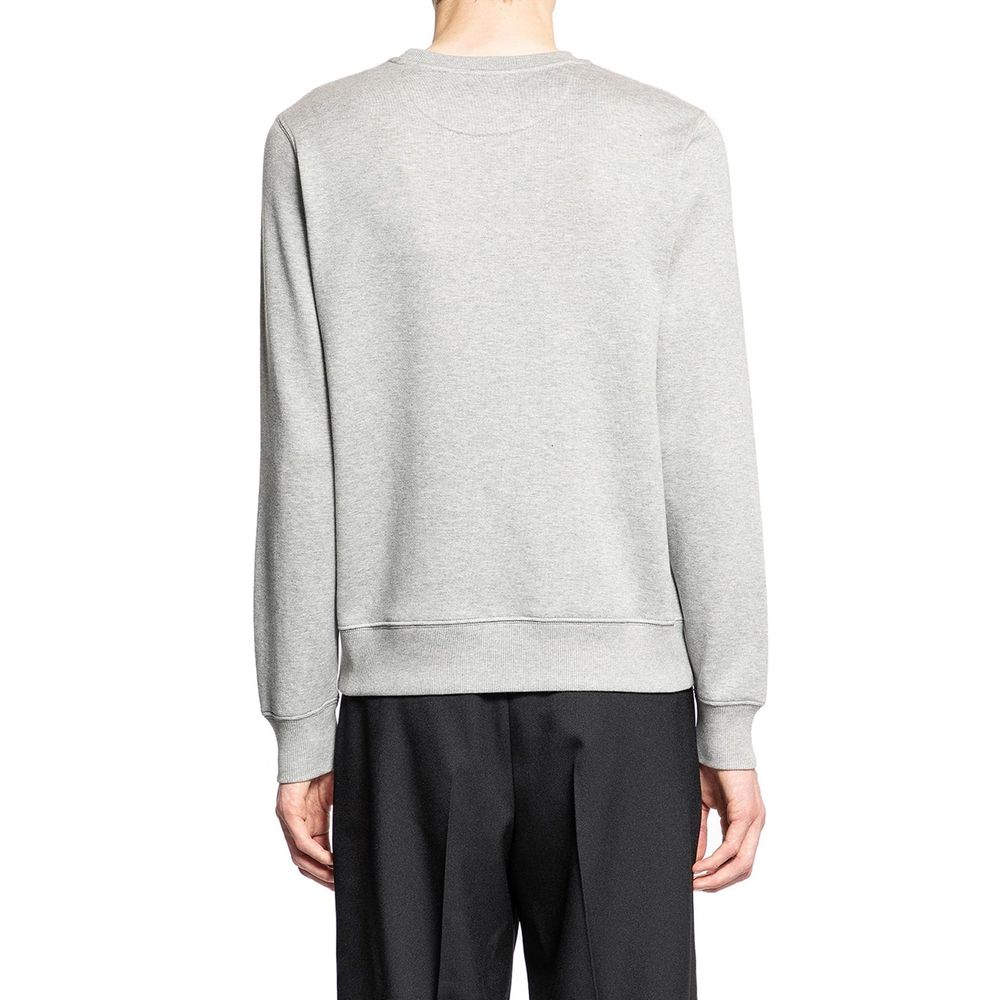 Valentino Garavani Gray Cotton Sweatshirt