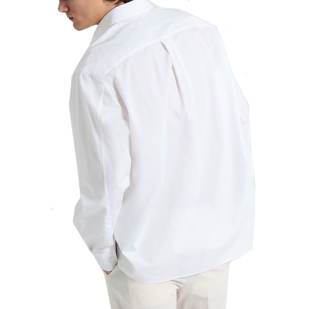 Valentino Garavani White Cotton Dress Shirt